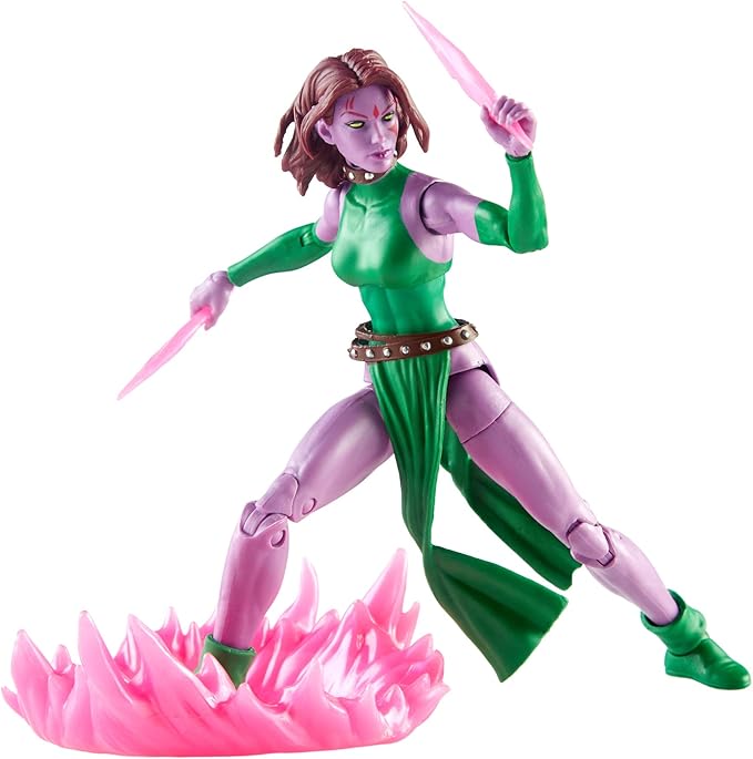 Marvel Hasbro Legends Series 6" Collectible Action Figure Blink Toy (X-Men Collection) for Ages 4 and up– with Caliban Build-A-Figure Part - Figurio