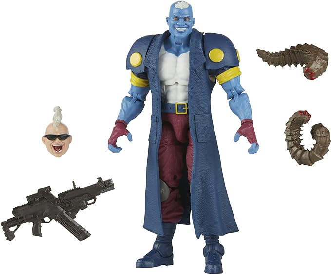 Marvel Legends Series X-Men Maggott Action Figure 6-Inch Collectible Toy, 2 Accessories and 2 Build-A-Figure Parts - Figurio