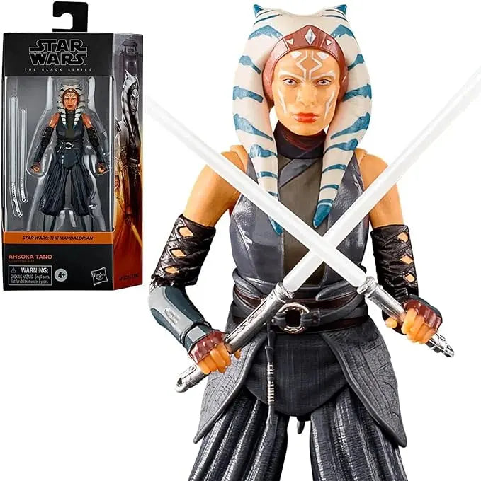 STAR WARS The Black Series Ahsoka Tano Toy 6-Inch-Scale The Mandalorian Collectible Action Figure, Toys for Kids Ages 4 and Up - Figurio