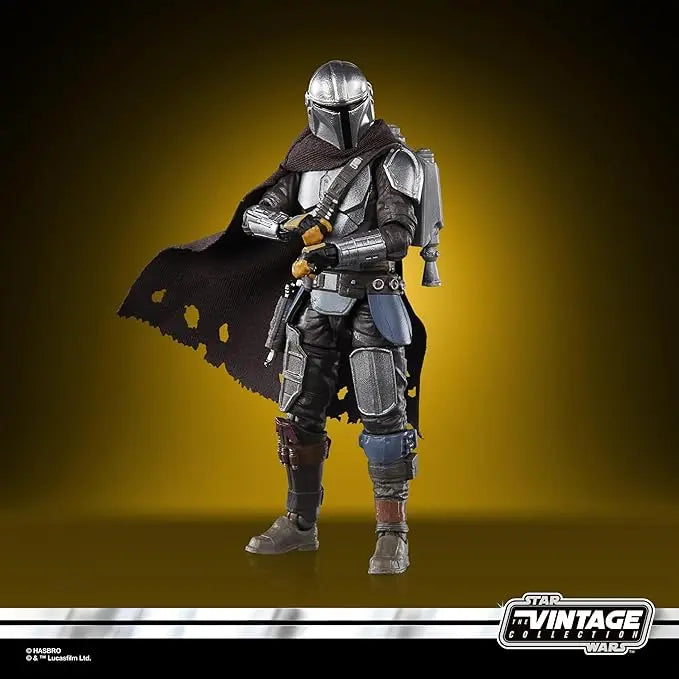 STAR WARS The Vintage Collection The Mandalorian (Mines of Mandalore), The Mandalorian 3.75-Inch Collectible Action Figure - Figurio