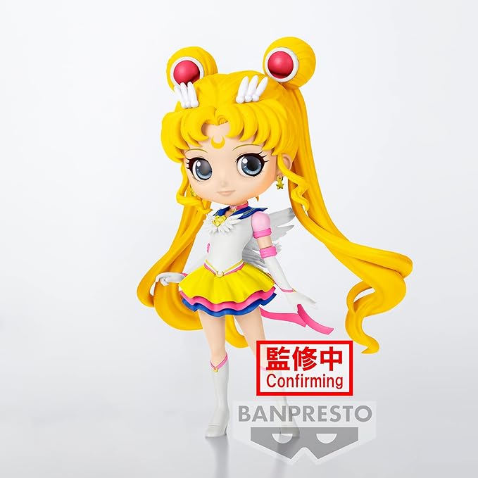 Banpresto - Pretty Guardian Sailor Moon Cosmos The Movie - Eternal Sailor Moon (Ver. B), Bandai Spirits Q posket Figure - Figurio