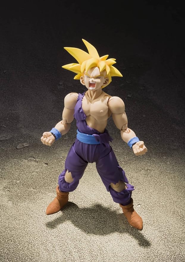 Bandai Tamashii Nations S.H. Figuarts Super Saiyan Son Gohan "Dragon Ball Z" Action Figure - Figurio