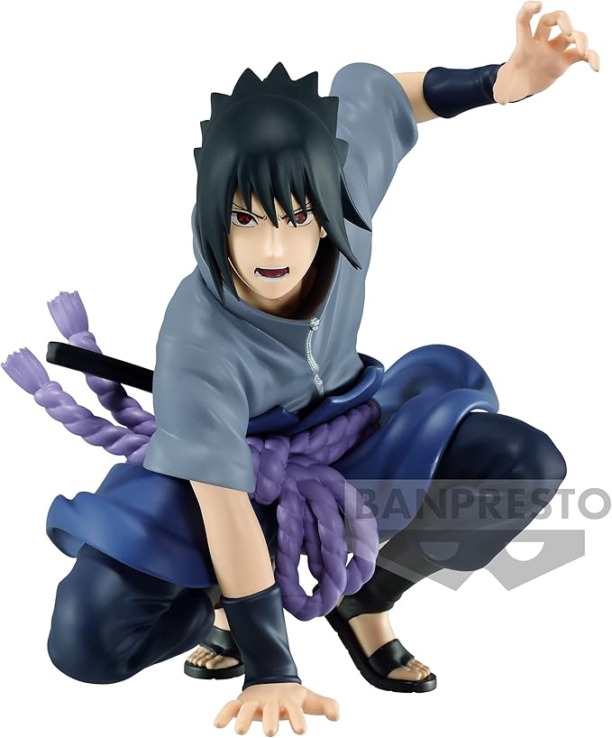 Banpresto - Naruto Shippuden - Uchiha Sasuke, Bandai Spirits Panel Spectacle Figure - Figurio