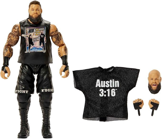 Mattel WWE Kevin Owens Elite Collection Action Figure, Deluxe Articulation & Life-like Detail with Iconic Accessories, 6-inch - Figurio