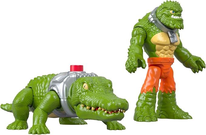 DC Super Friends Imaginext DC Super Friends, K Croc & Crocodile Pet - Figurio