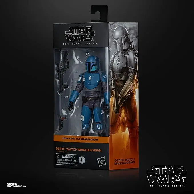 STAR WARS The Black Series Death Watch Mandalorian Toy 6-Inch-Scale The Mandalorian Collectible Action Figure, Kids Ages 4 and Up - Figurio