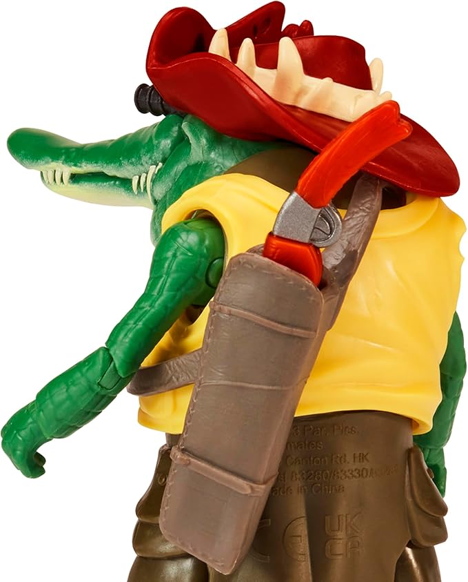 Teenage Mutant Ninja Turtles: Mutant Mayhem 4.5” Leatherhead Basic Action Figure by Playmates Toys - Figurio