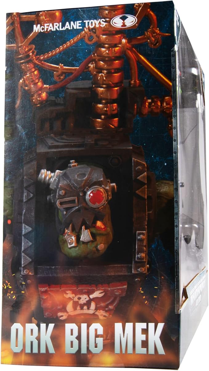 Warhammer 40,000 Ork Big Mek Mega Action Figure with Accessory - Figurio