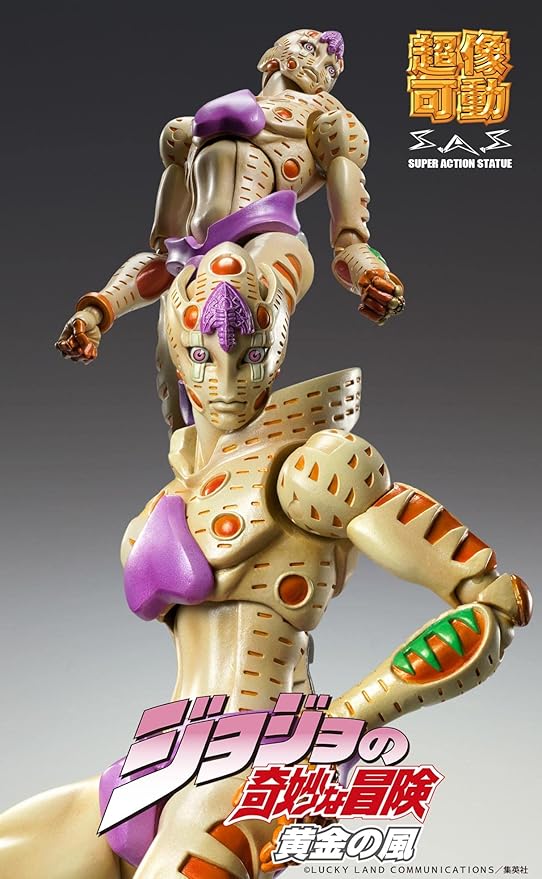 メディコス(Medicos Entertainment) Super Action Statue JoJo's Bizarre Adventure Part 5" G E R Approx. 6.3 inches (160 mm) PVC & ABS & Nylon Painted Action Figure - Figurio