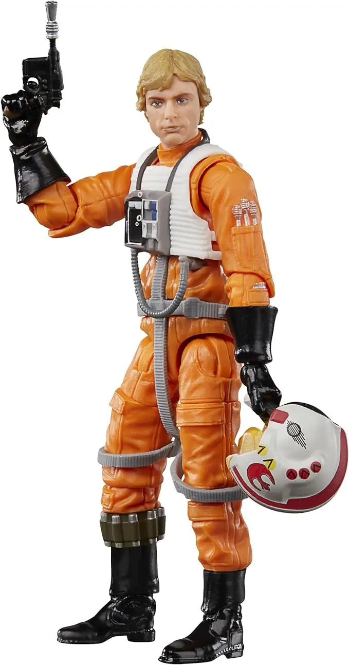 STAR WARS The Vintage Collection Luke Skywalker (X-Wing Pilot), A New Hope 3.75-Inch Collectible Action Figure - Figurio