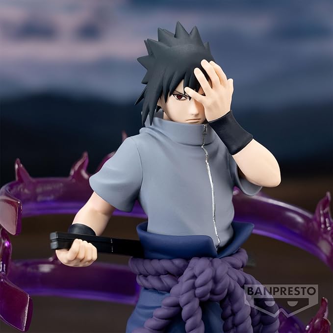 Banpresto - Naruto Shippuden - Uchiha Sasuke II, Bandai Spirits Effectreme Figure - Figurio