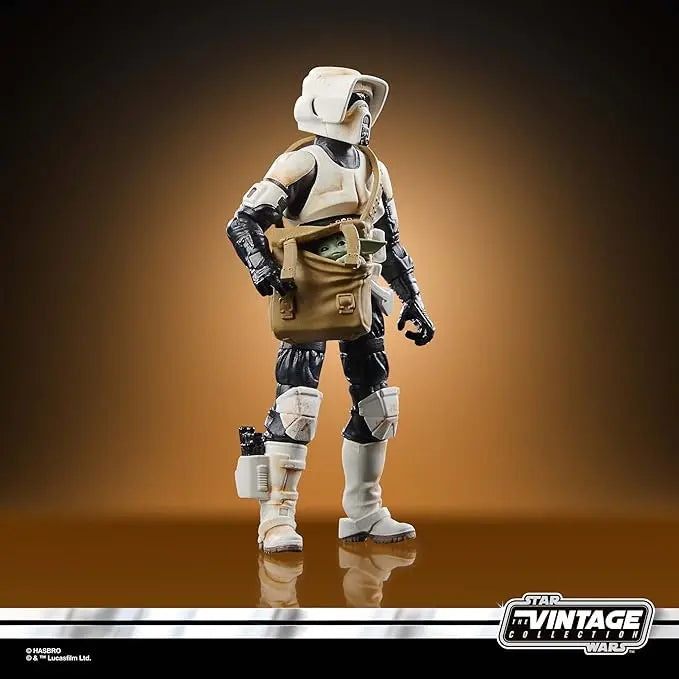 STAR WARS The Vintage Collection Speeder Bike, Scout Trooper & Grogu, The Mandalorian 3.75-Inch Vehicle & Action Figures, Ages 4 and Up - Figurio