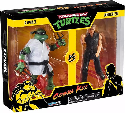 Teenage Mutant Ninja Turtles vs. Cobra Kai Raph vs. John Kreese 2 Pack - Figurio