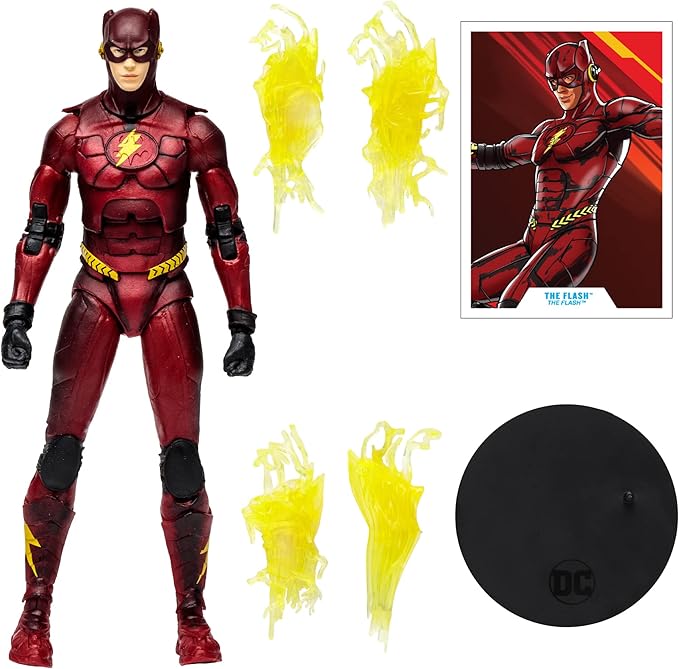 McFarlane - DC Multiverse - The Flash Movie 7" Action Figure - The Flash Batman Costume - Figurio