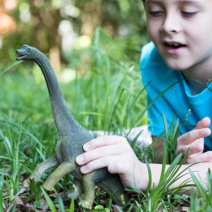 schleich DINOSAURS — Brachiosaurus, Detailed and Durable Dinosaur Toy, Educational and Fun Brachiosaurus Toy for Boys and Girls Ages 4+, Green - Figurio