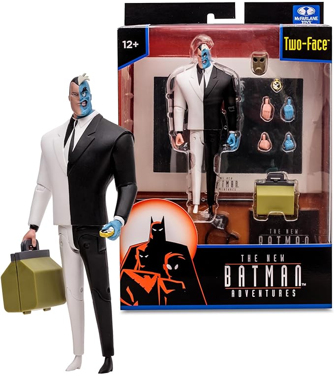 McFarlane Toys - The New Batman Adventures Two-Face, 6in Scale Figure - Figurio