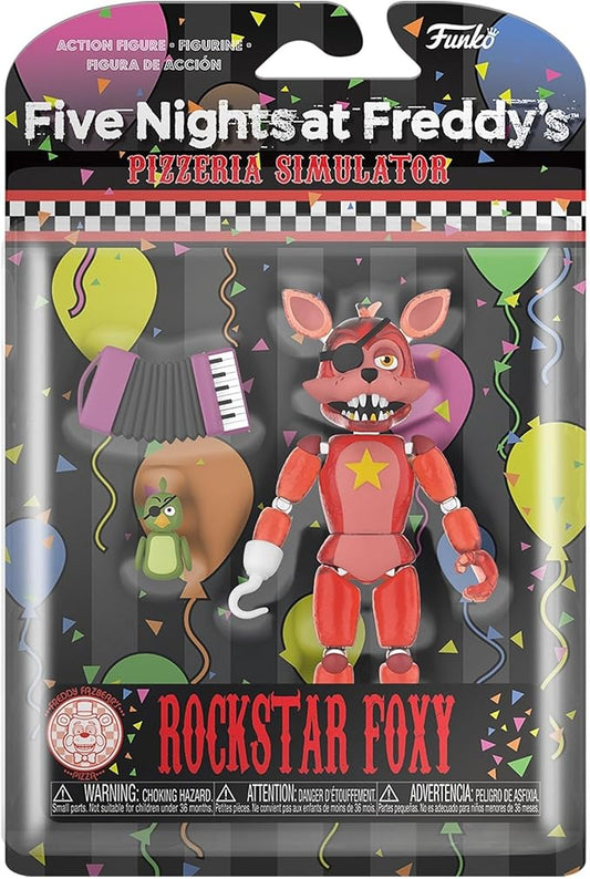 Funko Action Figures: Five Nights at Freddy's Pizza Simulator - Rockstar Foxy - Figurio