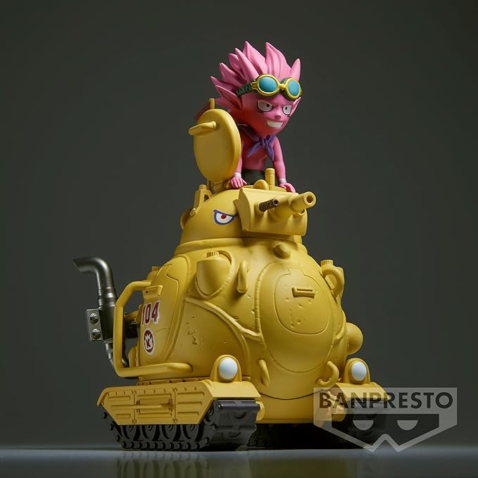 Banpresto - Sand Land - Sand Land Royal Army Tank Corps No. 104, Bandai Spirits Mega World Collectable Figure - Figurio