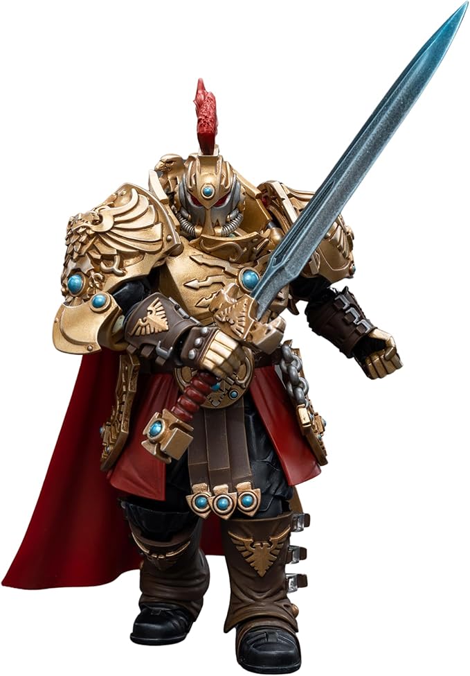 JOYTOY Warhammer 40K 1/18 Action Figure Adeptus Custodes Blade Champion Anime Collection Model Gift - Figurio