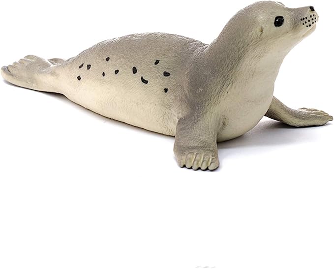 Schleich Wild Life, Realistic Ocean and Marine Animal Toys for Boys and Girls, Seal Toy Figurine, Ages 3+, 1.6 inch - Figurio