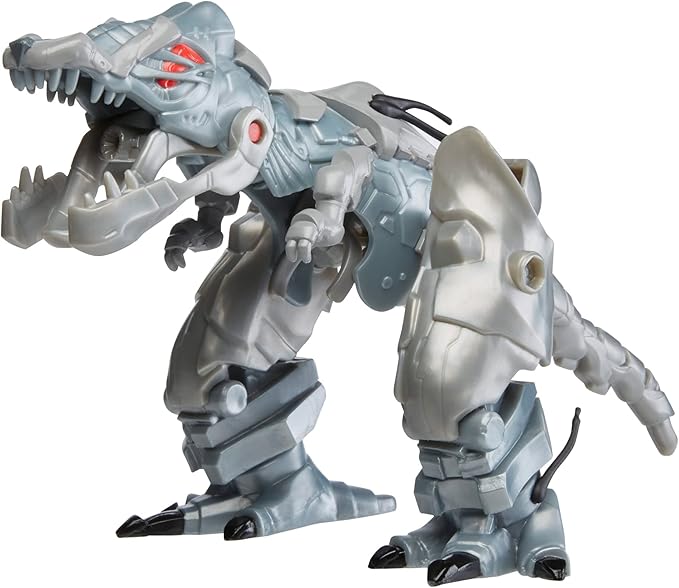 Marvel Mech Strike Mechasaurs, 4.5-Inch Ultron Primeval with T-R3X Mechasaur Action Figures, Super Hero Toys for Kids Ages 4 and Up - Figurio