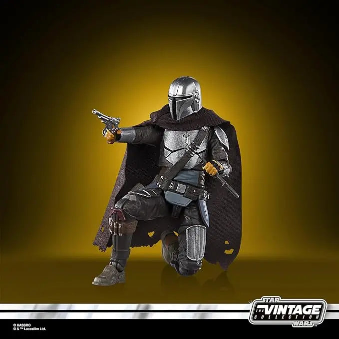 STAR WARS The Vintage Collection The Mandalorian (Mines of Mandalore), The Mandalorian 3.75-Inch Collectible Action Figure - Figurio