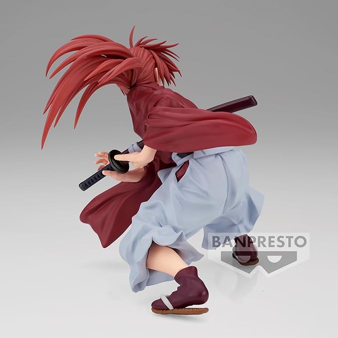 Banpresto - Rurouni Kenshin - Kenshin Himura, Bandai Spirits Vibration Stars Figure - Figurio