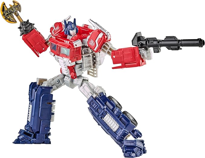 Transformers: Reactivate Video Game-Inspired Optimus Prime and Soundwave 2-Pack, 6.5-inch Converting Action Figures, 8+ Years - Figurio