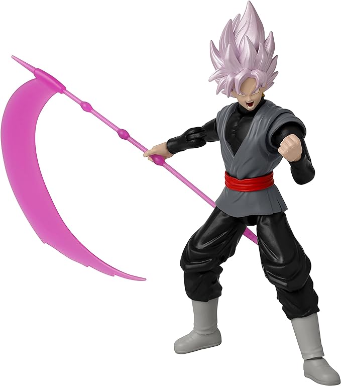 Dragon Stars Series - Dragon Ball Super - Goku Black Rose, 6" Action Figure Power Up Pack - Figurio