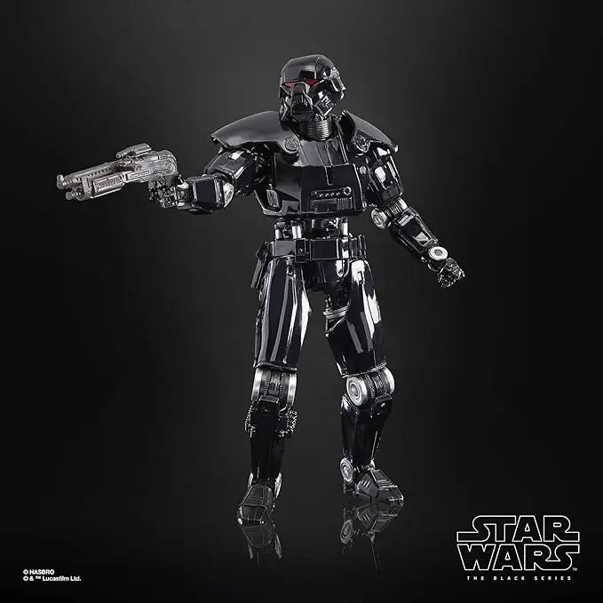 STAR WARS The Black Series Dark Trooper Toy 6-Inch-Scale The Mandalorian Collectible Action Figure, Toys for Kids Ages 4 and Up - Figurio