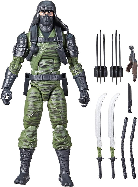 G.I. Joe Classified Series Ralph Nunchuk Badducci, Collectible G.I. Joe Action Figures, 80, 6 inch Action Figures for Boys & Girls, with 7 Accessories - Figurio