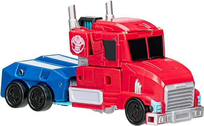 Transformers Toys EarthSpark Deluxe Class Optimus Prime Action Figure, 5-Inch, Robot Toys for Kids Ages 6 and Up - Figurio