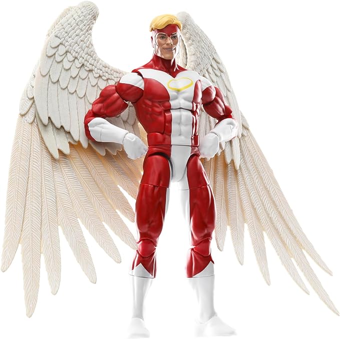 Marvel Legends Series Angel, Deluxe X-Men Comics Collectible 6-Inch Action Figure - Figurio