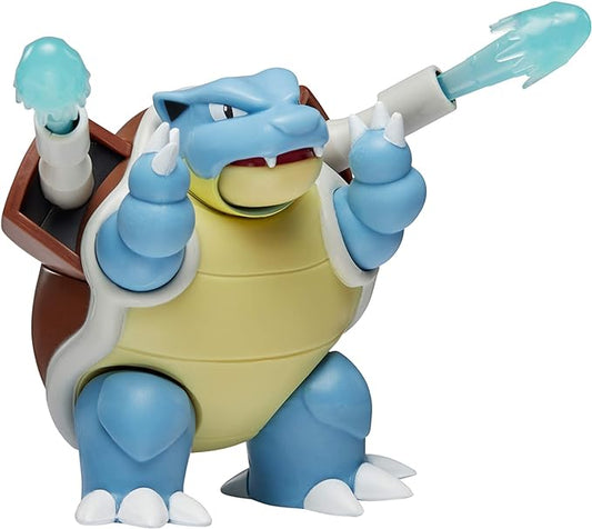 Pokémon Feature Battle Figure- Includes 4.5-Inch Blastoise - Figurio