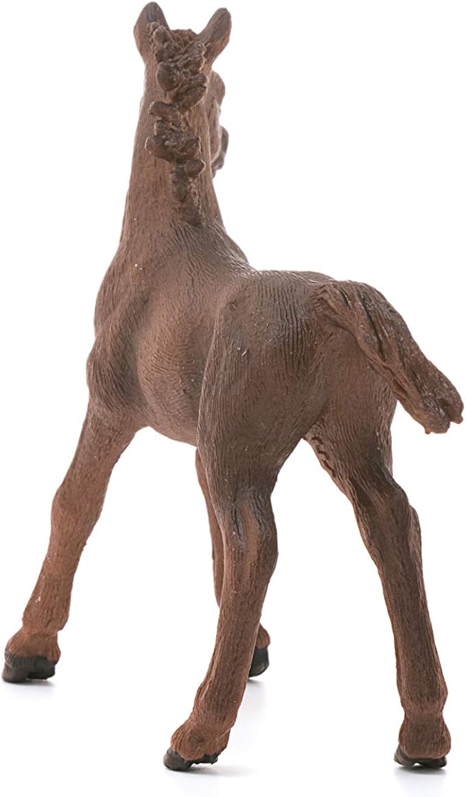 Schleich Horse Club, Animal Figurine, Horse Toys for Girls and Boys 5-12 Years Old, English Thoroughbred Foal, Ages 5+ - Figurio