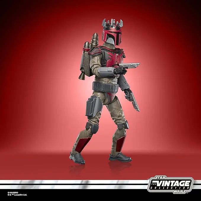 STAR WARS The Vintage Collection Mandalorian Super Commando Captain Toy, 3.75-Inch-Scale The Clone Wars Figure Kids Ages 4 and Up, Multicolored,F5629 - Figurio