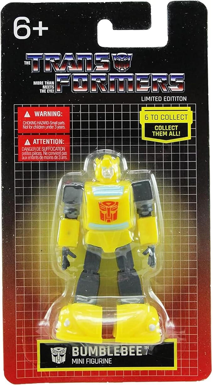 Limited Edition Transformers 2.5" Mini Figure Collectible Twin Packs - Bumblebee & Starscream - Figurio