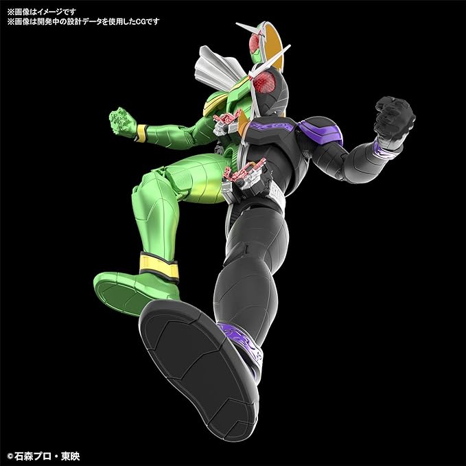 Bandai Hobby Figure-Rise Standard Kamen Rider Double Cyclone Joker Kamen Rider, Multi - Figurio