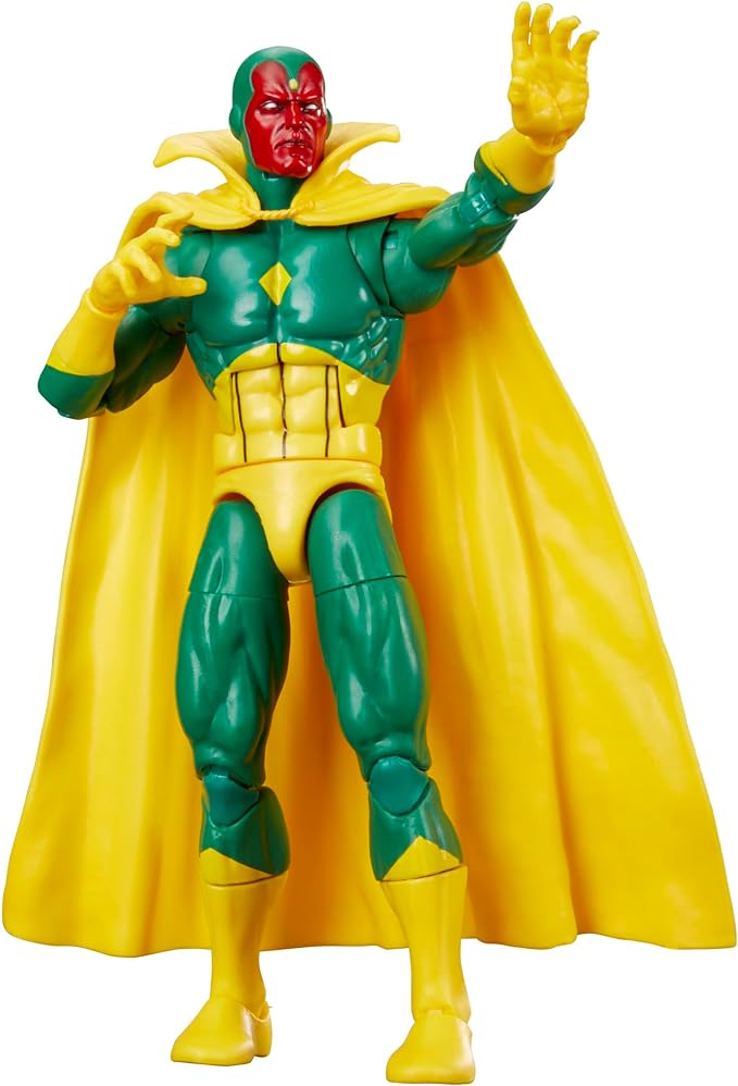 Marvel Legends Series Vision, Comics Collectible 6-Inch Action Figure - Figurio