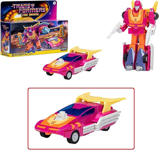 Transformers The 1986 Movie G1 Retro Reissue Autobot Hot Rod 6.0 in Action Figure Exclusive - Figurio