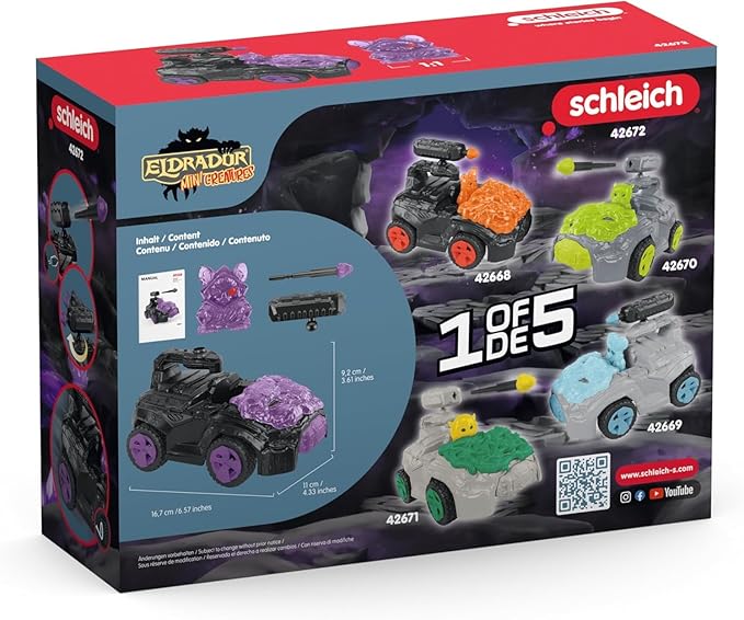 Schleich Shadow CrashMobile with Mini Creature - Figurio