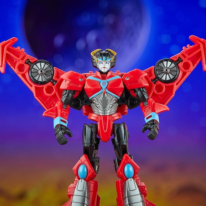 Transformers Legacy United Deluxe Class Cyberverse Universe Windblade, 5.5-Inch Converting Action Figure, 8+ - Figurio