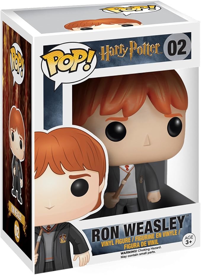 Funko Harry Potter POP! Movie Vinyl Collectors Set: Harry Potter, Ron Weasley & Hermione Action Figure - Figurio