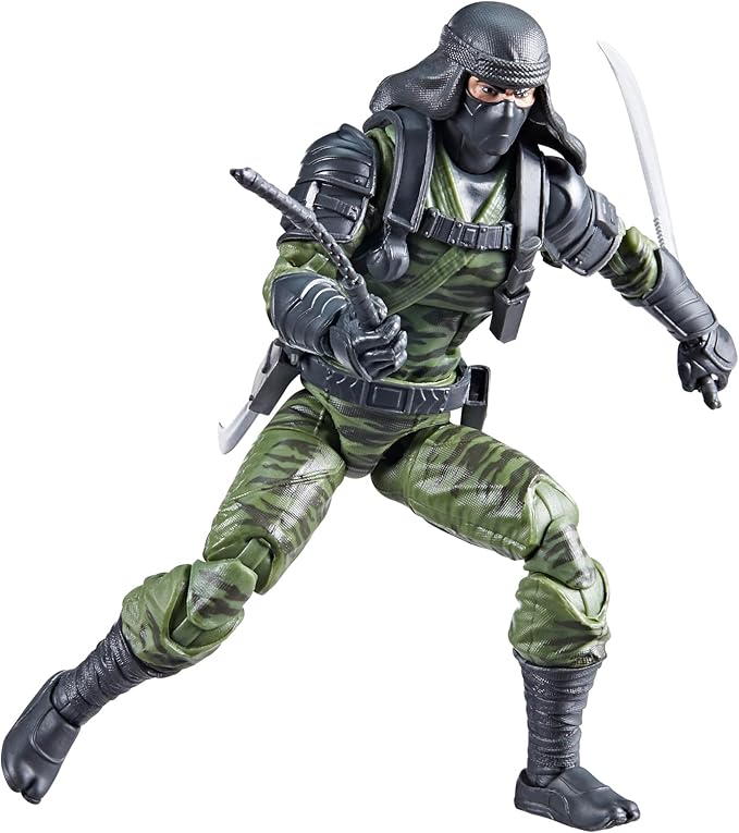 G.I. Joe Classified Series Ralph Nunchuk Badducci, Collectible G.I. Joe Action Figures, 80, 6 inch Action Figures for Boys & Girls, with 7 Accessories - Figurio