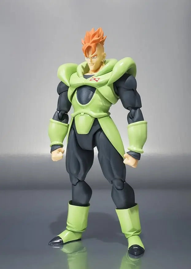 Bandai Tamashii Nations SH Figuarts Android 16 "Dragon Ball Z" Action Figure - Figurio