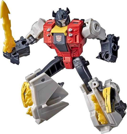 Transformers Bumblebee Cyberverse Adventures Dinobots Unite Warrior Class Dinobot Snarl Action Attackers Figure, Ages 6 and Up, 5.4-inch - Figurio