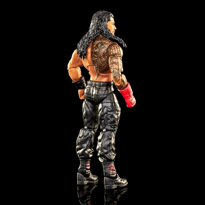 Mattel WWE Roman Reigns Elite Collection Action Figure with Accessories, Articulation & Life-like Detail, Collectible Toy, 6-inch - Figurio