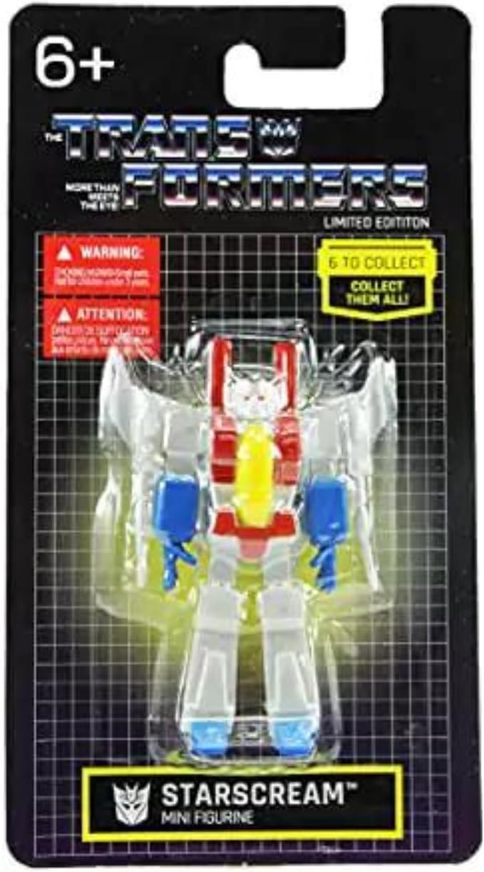 Limited Edition Transformers 2.5" Mini Figure Collectible Twin Packs - Bumblebee & Starscream - Figurio