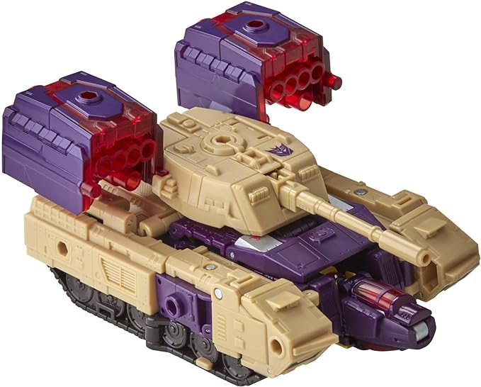 Transformers Toys Generations Legacy Series Leader Blitzwing Triple Changer Action Figure - Kids Ages 8 and Up, 7-inch - Figurio