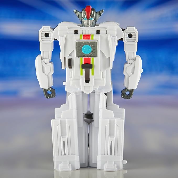 Transformers One Cog Changer Wheeljack 4-Inch Robot Action Figure, Interactive Toys for Boys and Girls Ages 6 and Up - Figurio